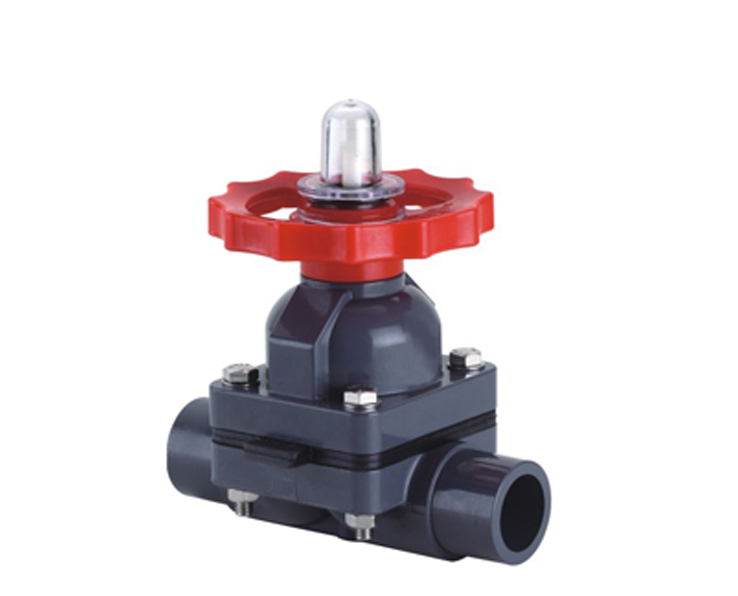 Socket diaphragm valves