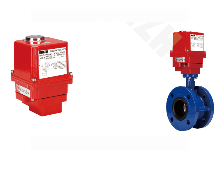 Electric Flange Butterfly Valve (WCB,304,316,316L) 