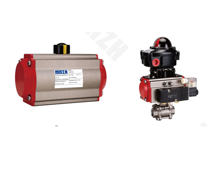 Pneumatic  Thread Ball Valve  (WCB,304,316,316L)