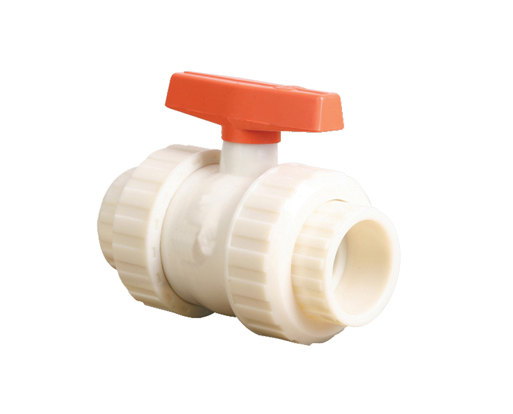 Double union ball valve