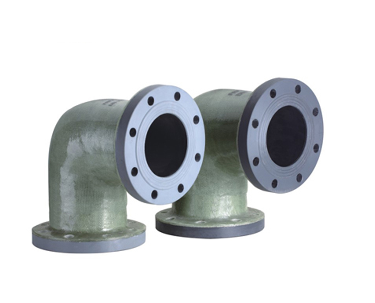 Flange 90° elbow